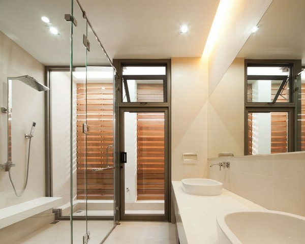 Eleganten-Haus-Badezimmer-moderner-Beleuchtung