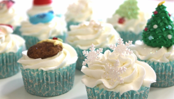 Ideen-Cupcakes-für-Weihnachten-zu-verzieren