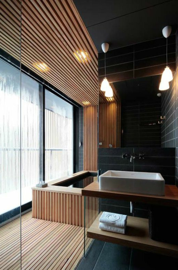 Moderne-Gestaltung-für-das-Badezimmer-Holz