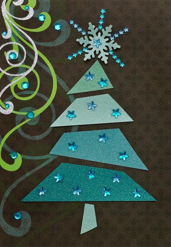 Wunderbare-Ideen-für-Gestaltung-von- Weihnachtskarten--