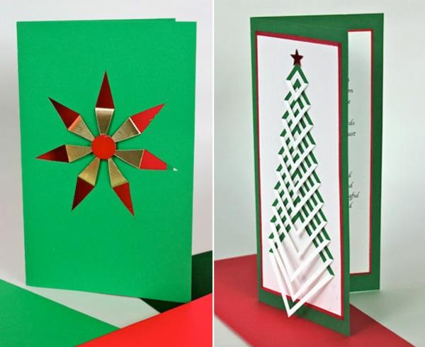 -Wunderbare-Ideen-für-Gestaltung-von- Weihnachtskarten-