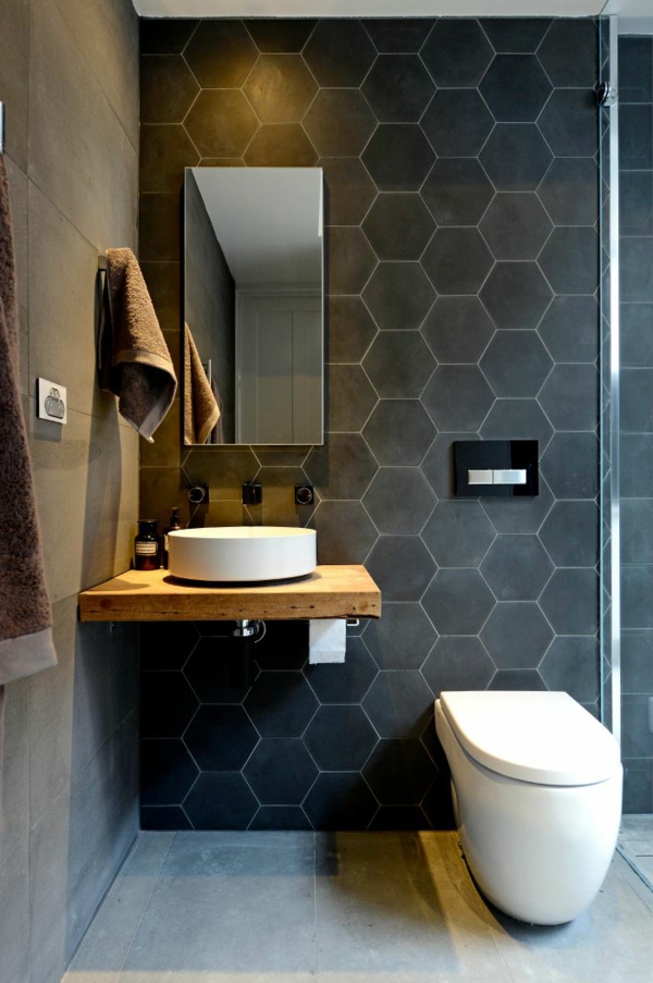 Modernes Badezimmer - Ideen zur Inspiration - 140 Fotos! - Archzine.net