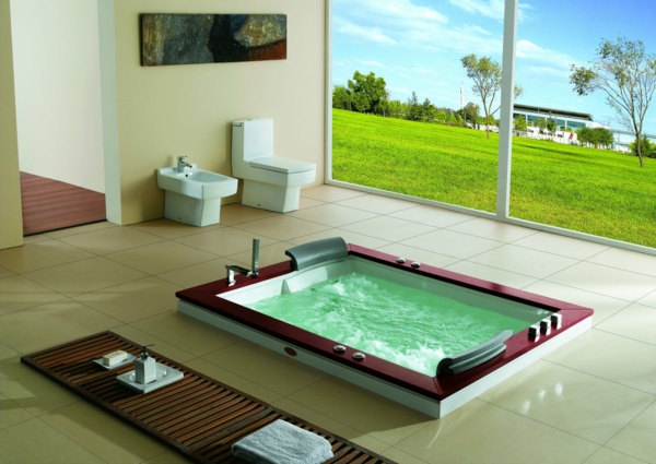 cooles-Design-Whirlpool-Luxus-Design-für-das-Badezimmer