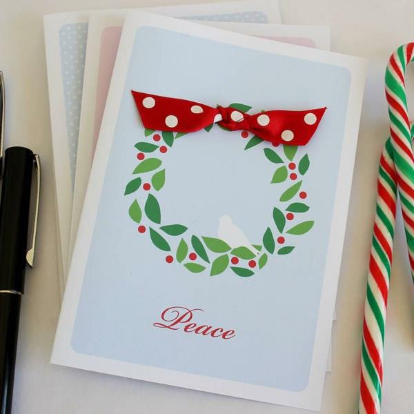 handgemachte-wunderschöne-Weihnachtskarten-zum-Selbermachen