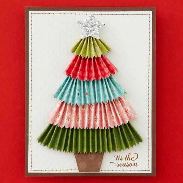kreative-wunderschöne-Weihnachtskarten-zum-Selbermachen-