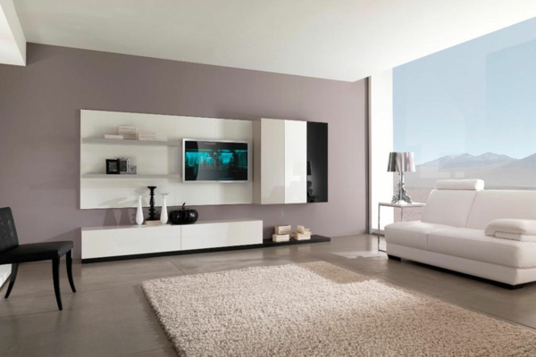 moderne-Farben-für-das-Wohnzimmer-Grau