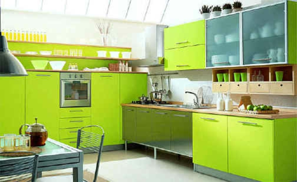neue-küchenideen-grell-grün