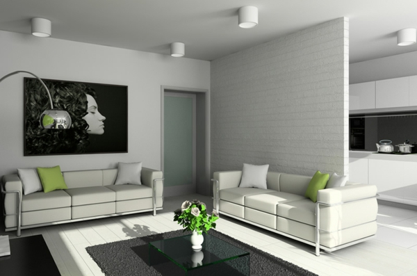 originelles-Design-für-das-Wohnzimmer-weiße-Wände