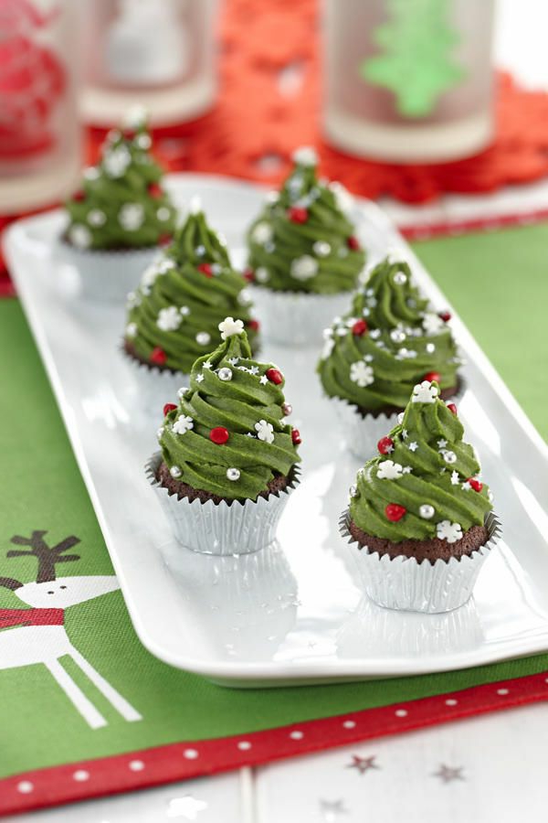 schmackhafte-Cupcakes-für-Weihnachten-backen