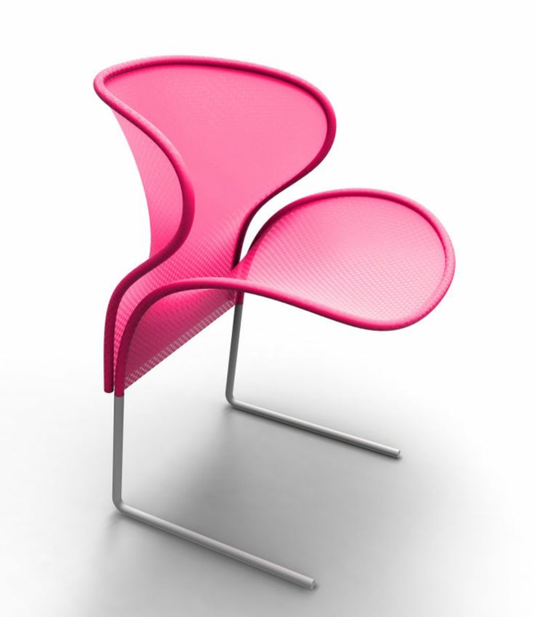 stilvoller-und-eleganter-designer-Stuhl-für-die-Wohnung-in-Rosa