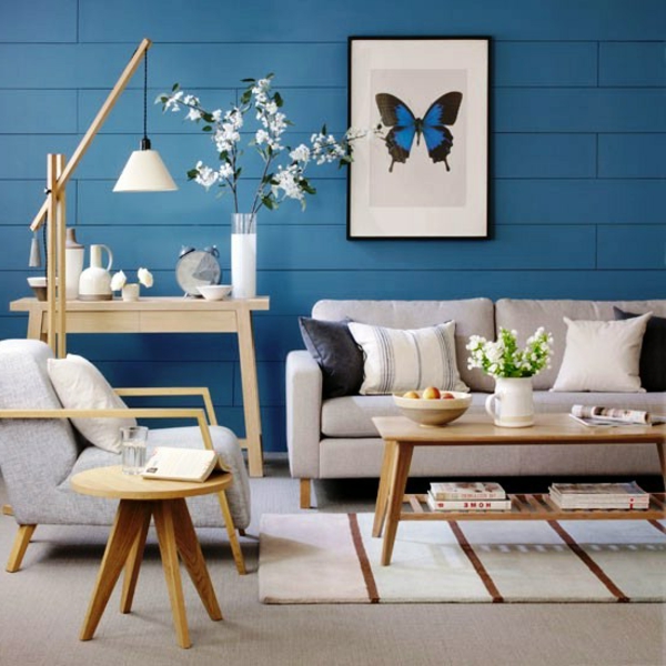 tapeten-farben-ideen-wohnzimmer-mit-blauen-wänden