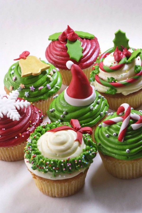 Weihnachts Cupcakes - 80 leckere Ideen! - ArchZine
