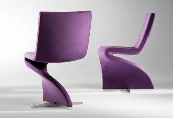 wunderschöne-moderne-Sessel-mit-coolem-Design-lila-Farbe