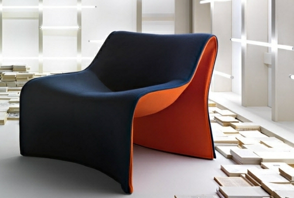wunderschöner-Sessel-mit-coolem-Design-Schwarz-Rot