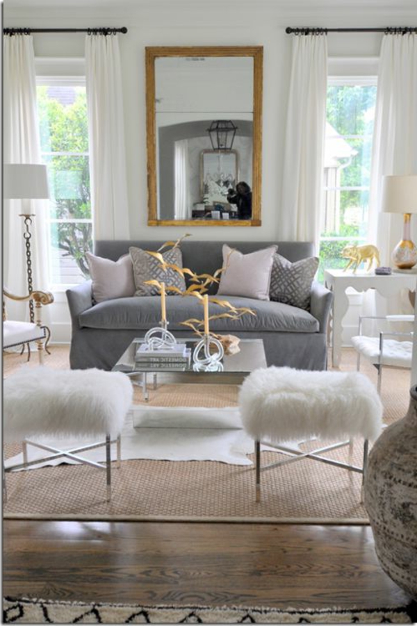 zimmer-einrichtungsideen-graues-sofa-im-großen-modernen-wohnzimmer