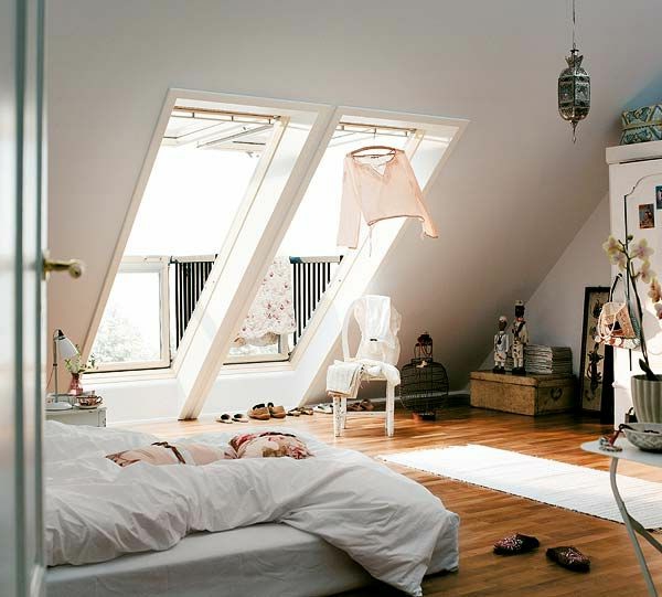 zimmer-einrichtungsideen-schlafzimmer-in-einer-dachwohnung