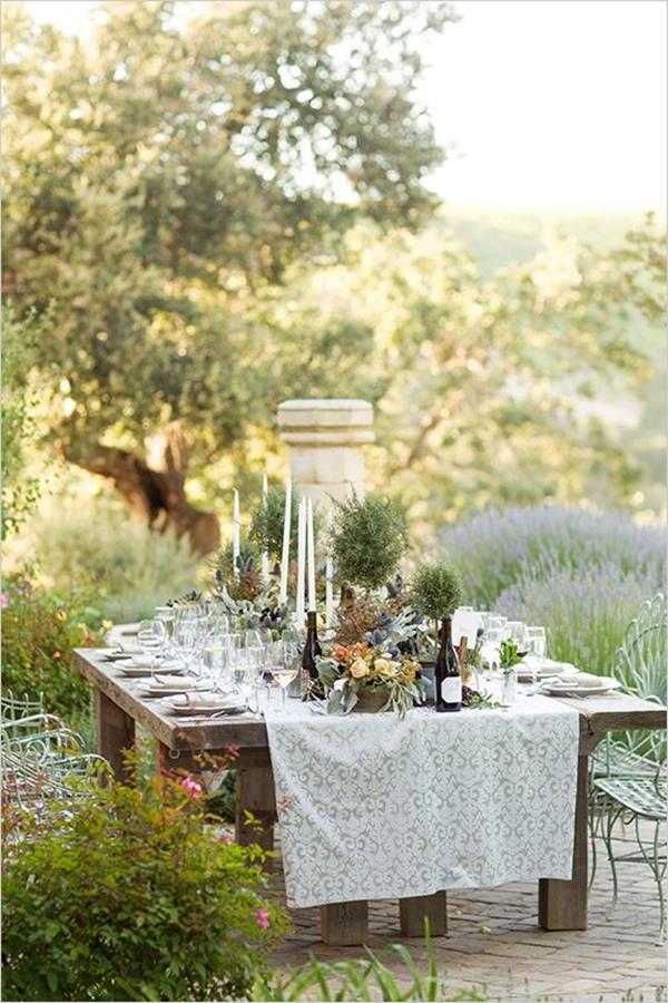 Hochzeitsdeko--für-Tisch--wunderschöne-stilvolle-Ideen