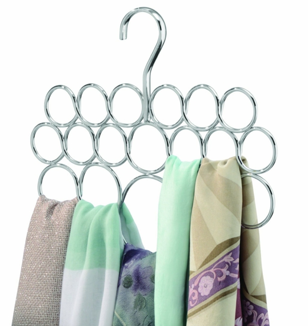 Metallkleiderbügel-für-Schals-praktisches-Design