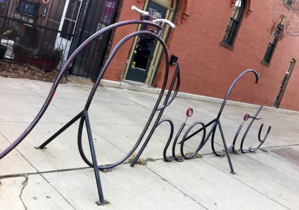 Ohio-City-origineller-Fahrrad-Ständer-Fahrradständer