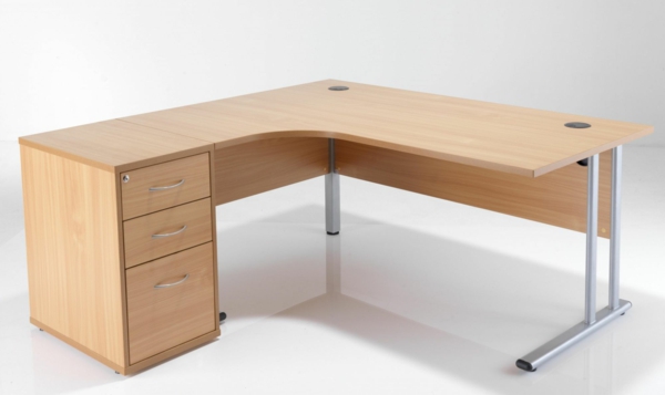 Schreibtisch-Holz-moderne-Schreibtische-Eckschreibtisch