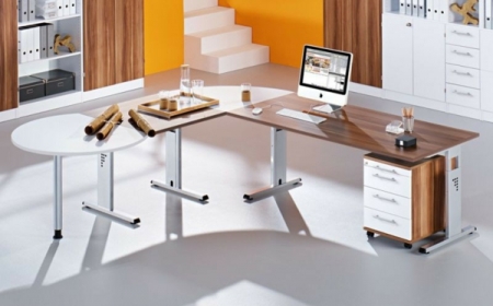 Eckschreibtisch - 110 moderne Vorschläge! - Archzine.net