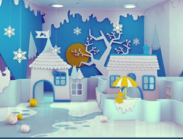 kindergarten-interieur-winterdekoration-im-zimmer-machen