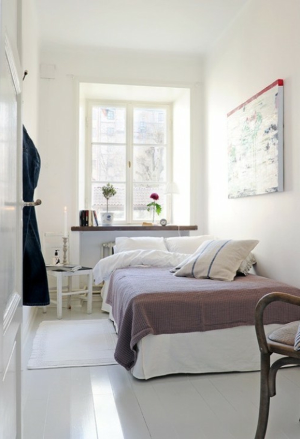 kleines-schlafzimmer-einrichten-weiße-moderne-gestaltung