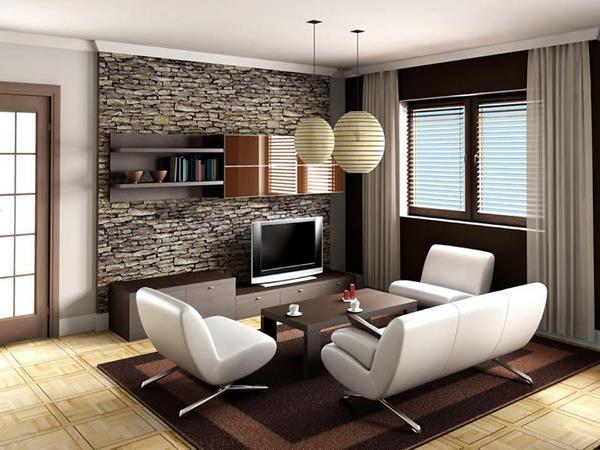 moderne-Wandgestaltung-für-das-Wohnzimmer