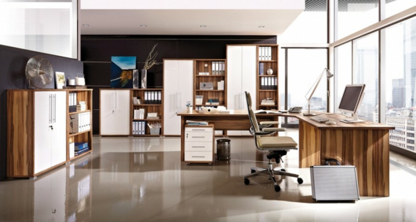 moderner-Schreibtisch-Massivholz-Büro-Schreibtisch