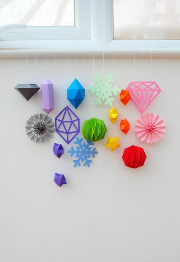 origami-zu-weihnachten-super-schöne-bunte-farben - verschiedene farben