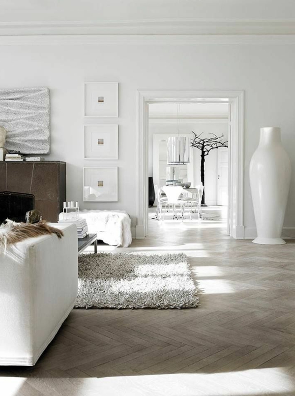 schöne-Wohnung-mit-Parkettboden-und-weißem-Teppich-tolle-Wohnideen