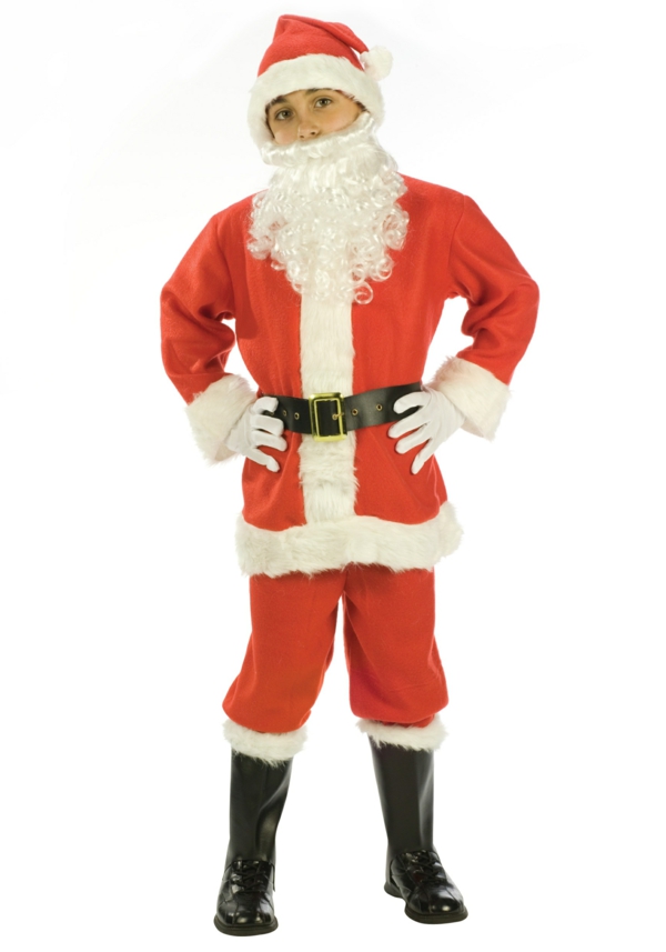 sehr-interessantes-schönes-weihnachtsmann-kostüm-für-kinder