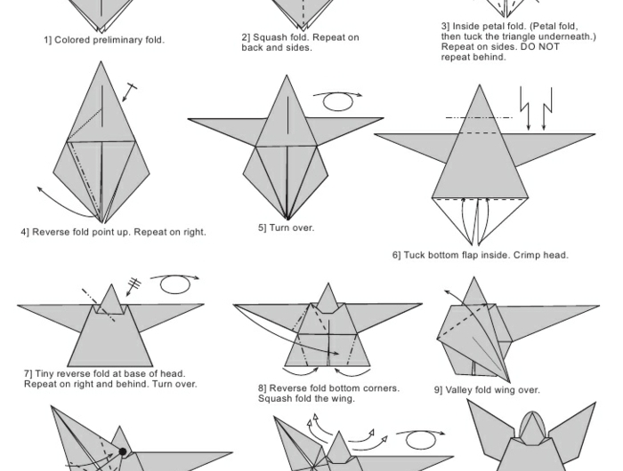weihnachten origami anleitung einfach origami engel zu weihnachten basteln einfache anleitung