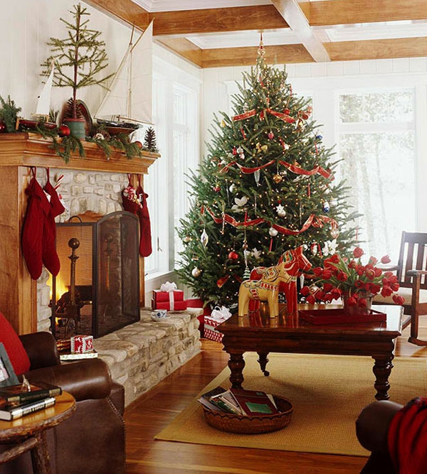 weihnachtsdeko-ideen-großzügiger-tannenbaum