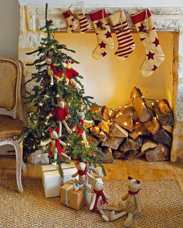 weihnachtsdeko-ideen-schöner-tannenbaum