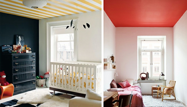 zwei coole bilder von babyzimmern