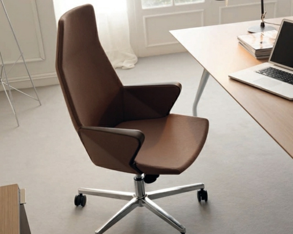 Armlehnsessel-modern-Bürostuhl-Armlehnen-ergonomisch-Hyway-Orlandini-Design-