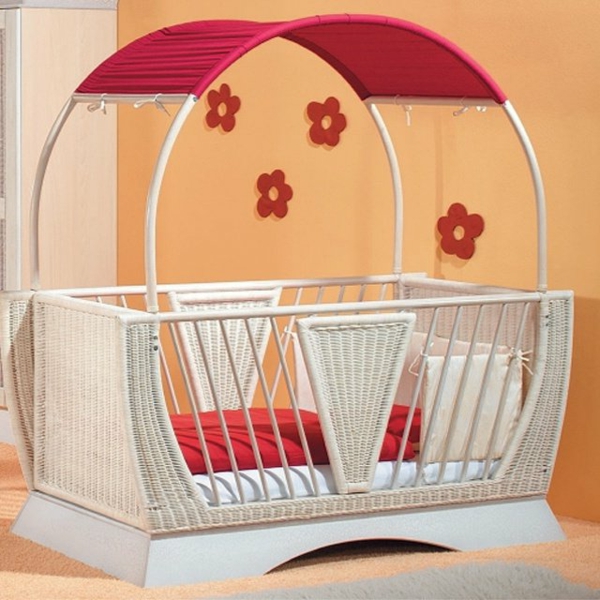 Babybett-Design-Ideen-wunderschönes-Babyzimmer-Babyzimmer-Einrichtung-