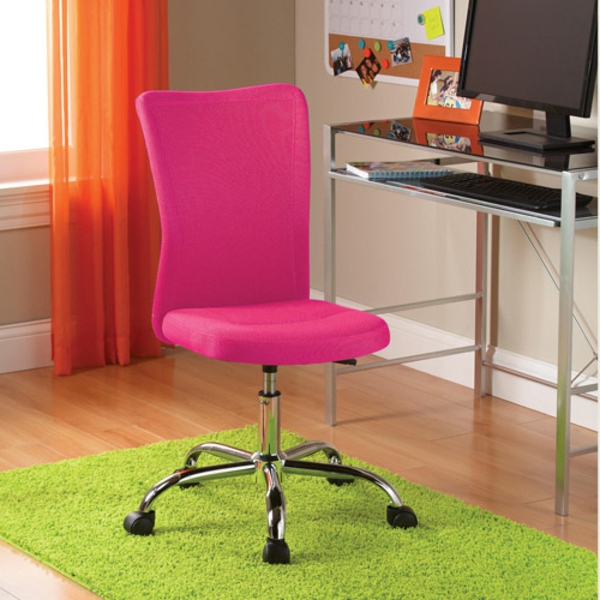 Bürostühle-mit-schönem-Design-Interior-Design-Ideen-Schreibtischstuhl-in-Rosa