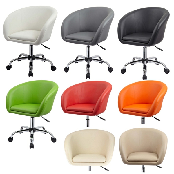 Bürostühle-mit-schönem-Design-Interior-Design-Ideen-in-vielen-Farben