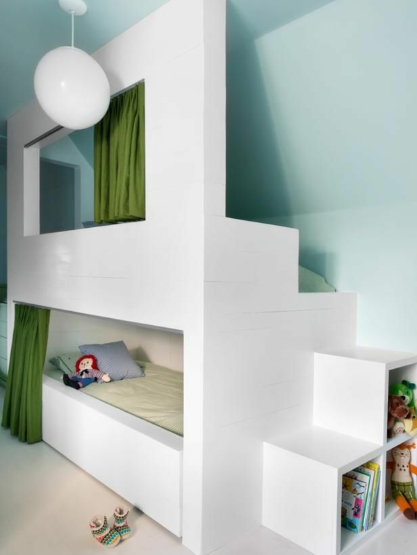 Etagnebett-im-Kinderzimmer-Einrichtungsideen-für-Design