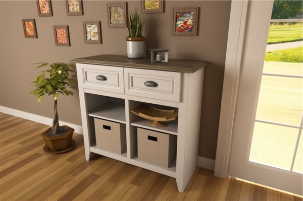 Interior-Design-Ideen-Möbel-für-den-Flur-mit-traditionellem-Look