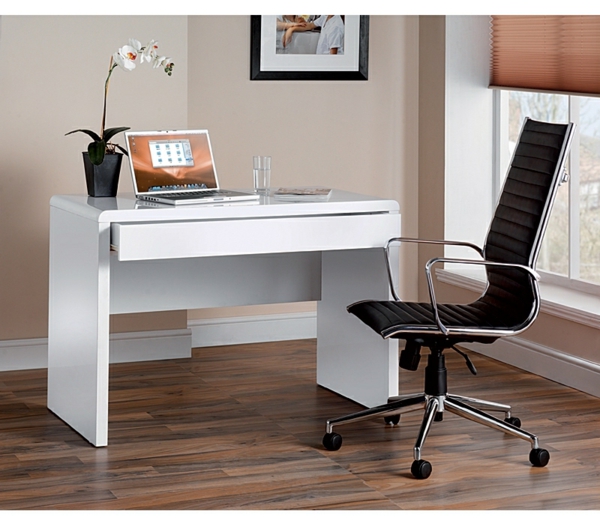 PC-Tisch-Holz-praktisches-und-funktionelles-Design-Schreibtisch-Weiß