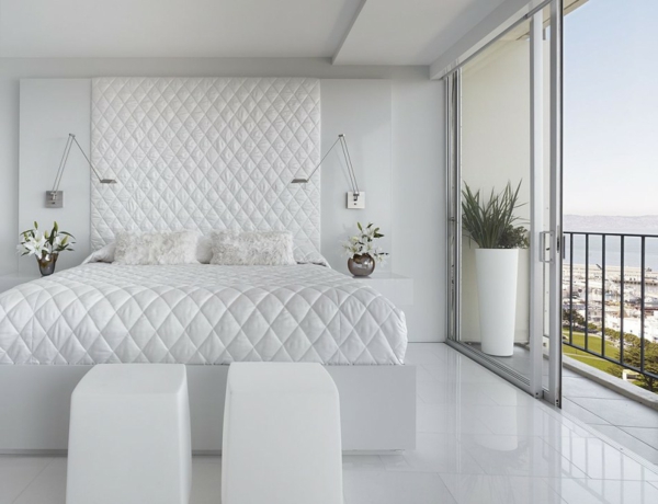 Schlafzimmer-einrichten-wunderbare-Interior-Design-Ideen-Weiß