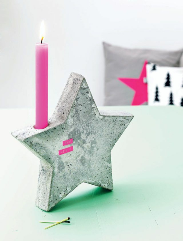 Stern-super-Ideen-für-Kerzenständer-Dekoideen-für-die-Wohnung