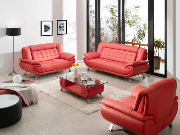 bequemes-ledersofa-in-rot-schöne-einrichtungsideen-für-das-wohnzimmer