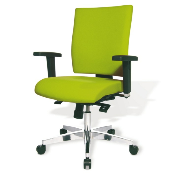 ergonomisch- bürostühle-in-grellen-farben-bürostühle-design-ideen-Ergonomischer Bürostuhl