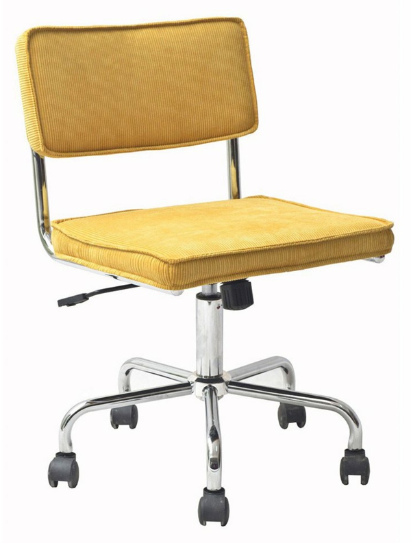gelbe-Bürostühle-mit-schönem-Design-Interior-Design-Ideen