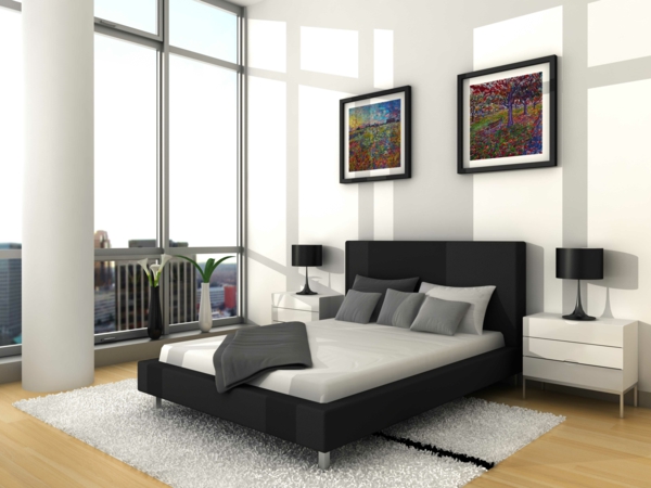 moderne- Schlafzimmermöbel-für-eine-tolle-Ambiente-Luxus-Bett