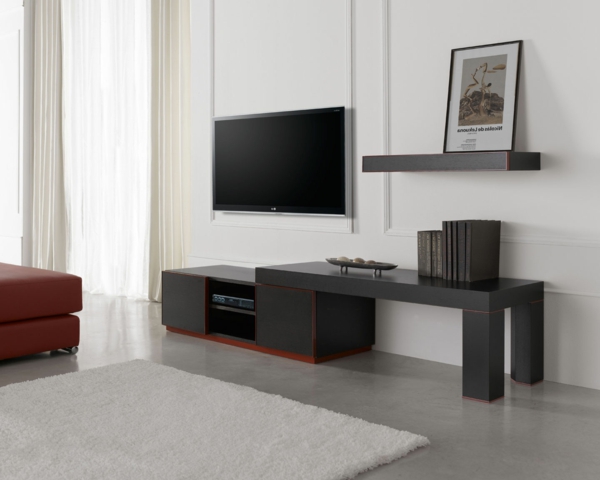 perfekter-TV-Ständer-für-das-Wohnzimmer-praktische-Wohnideen